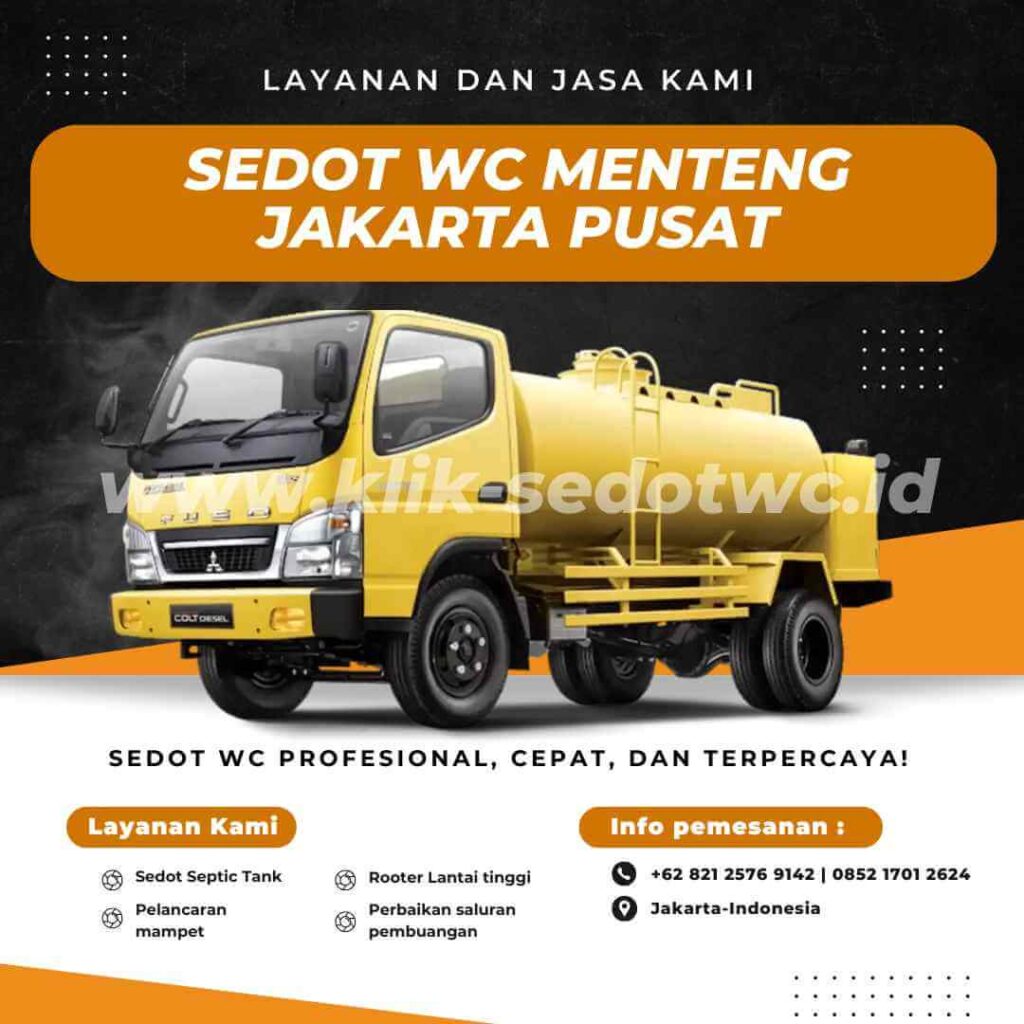 Sedot WC Menteng Jakarta Pusat